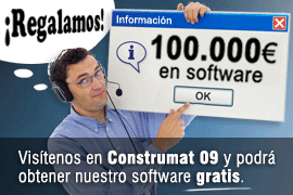 CYPE regala en Construmat 2009 más de 100.000 euros en software
